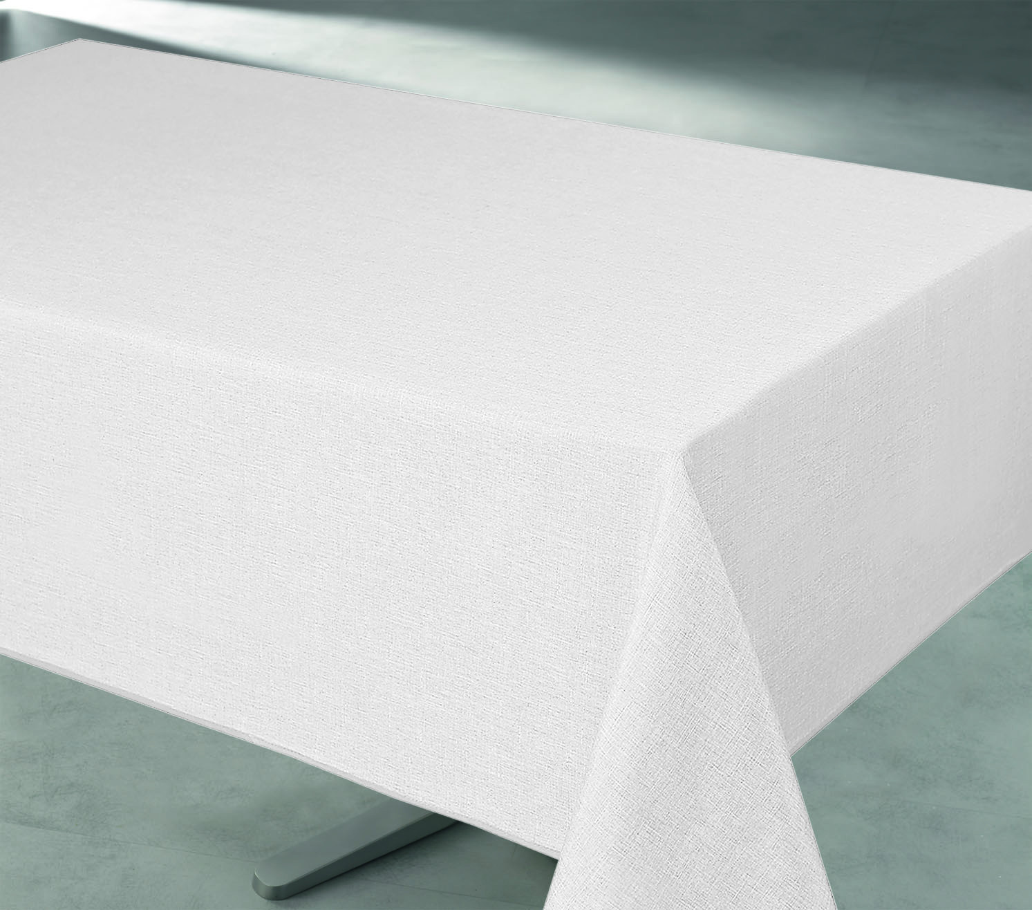 Nappe en tissu blanc rectangulaire - Nappe blanche tissu nortufting